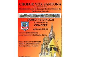 Concert Vox Santona