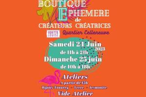 Boutique Ephémère - Marché Créateurs-trices