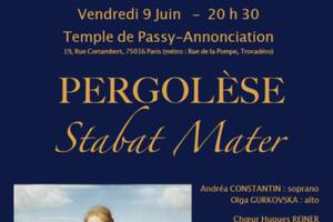 Concert : Stabat Mater de Pergolèse