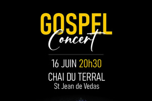 CONCERT GOSPEL GIVING SINGERS CHAI DU TERRAL