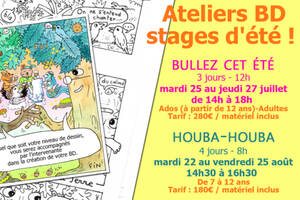 Bullez cet été - Stage BD