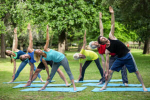 YOGA En Extérieur et Espace Yoga cours à l'année