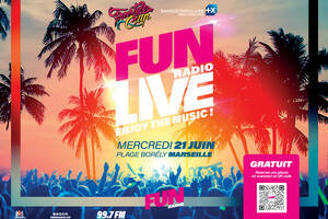 Fun Radio Live à Marseille le 21 juin 2023