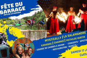 Fête du barrage, course de caisses à savon et fête de la musique