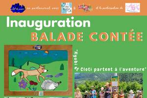 Inauguration balade contée