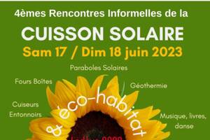 Rencontres Informelles de la Cuisson Solaire & Eco Habitat