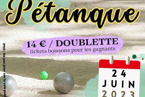 Concours de Pétanque - LOUDES - Sam. 24 JUIN 2023