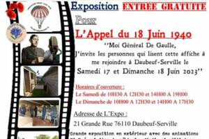 Exposition pour l'appel du 18 juin 1940