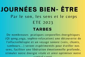 journées bien-être été 2023