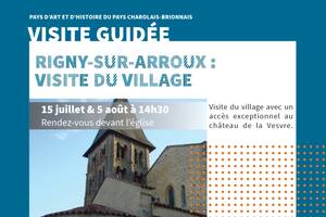 Visite découverte de Rigny-sur-Arroux