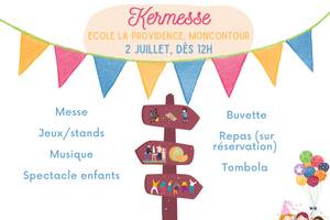 Kermesse de Moncontour - Ecole La Providence