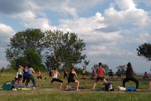 Yoga en plein air