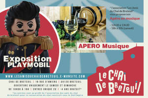 Exposition Playmobil au chai de Breteuil dans l'Oise