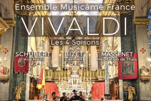 Concert à Menton : Les 4 Saisons de Vivaldi, Ave Maria de Schubert, Méditation de Thaïs, Carmen de Bizet, Dvořák, Kreisler