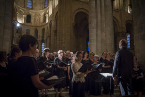 Concert du choeur éphémère de Conques