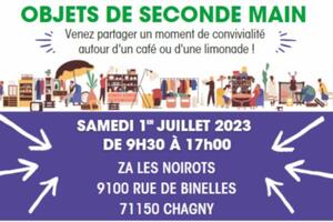 Vente d'objets de seconde main