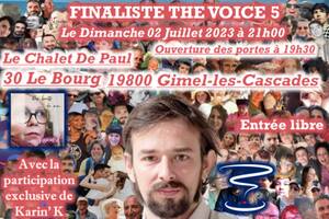 Concert de Clément Verzi - Finaliste The Voice 5