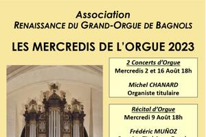 LES MERCREDIS DE L'ORGUE 2023