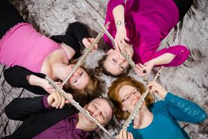 CONCERT DE FLUTE TRAVERSIERE PAR LE QUATUOR FLUTE FOUR YOU