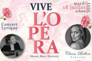 Vive l'Opéra, Clara Bellon soprano et brigitte Clair, récital piano/voix