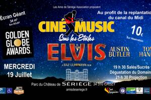 Cinéma en Plein air Parc du Château de Sériège ELVIS