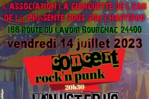 Concerts punk rock à la Guinguette de l'Eau de là