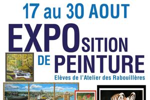 Exposition de peinture - Elèves de l’Atelier des Rabouillères