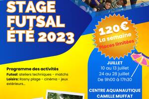 Stage de futsal été 2023