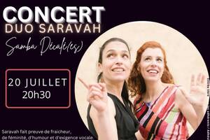 CONCERT DUO SARAVAH / Samba décalé (es)