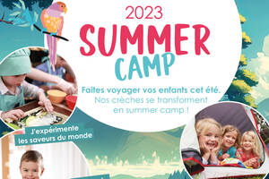 Cet été, la crèche Opaline se transforme en centre de loisirs à Mougins pour les plus petits !