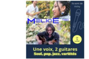 Concerts de Mélice Trio et deux autres groupes