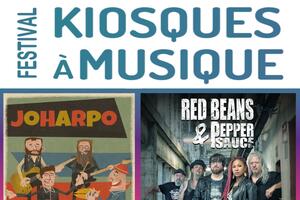 photo Festival des Kiosques à Musique: RED BEANS & PEPPER SAUCE  et  JOHARPO