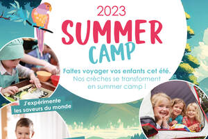 Cet été, la crèche Les Flocons Bleus se transforme en centre de loisirs à Annecy-le-Vieux pour les plus petits !