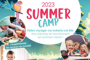 Cet été, la crèche Happy Baby se transforme en centre de loisirs à Villeurbanne pour les plus petits !