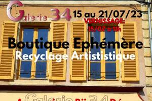 Boutique Ephemere du Recyclage Artistique