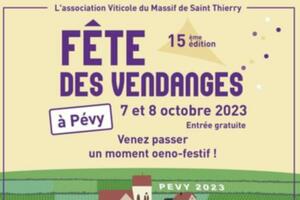 Fête des vendanges du Massif de Saint-Thierry.