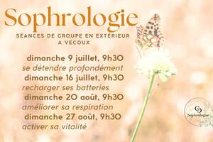 Séance de sophrologie en extérieur