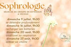 Séance de sophrologie en extérieur