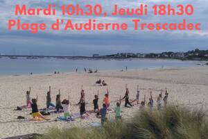 Séance de Yoga sur la plage