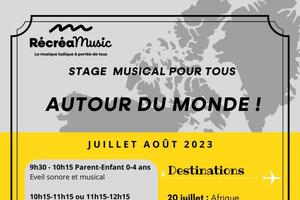 Stage Musique autour du Monde