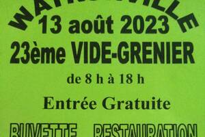 Vide grenier et fête foraine