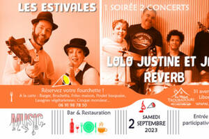 Concert Lolo Justine & Jay Reverb pop rock soul funk