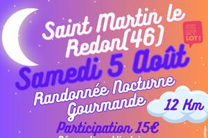 RANDONNEE NOCTURNE GOURMANDE