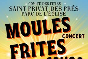 MOULES FRITES ST PRIVAT DES PRES