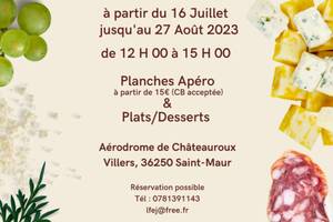 Apéro Summer à l'aéro-club de Châteauroux-Villers