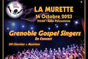 GRENOBLE GOSPEL SINGERS EN CONCERT A LA MURETTE