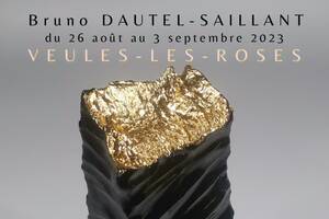 Exposition Noir & Or, Céramiques de Bruno Dautel-Saillant
