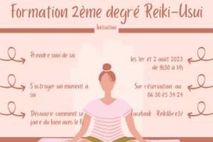 Formation au 2ème degré de Reiki-Usui