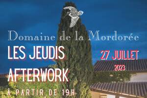 JEUDI AFTERWORK AU DOMAINE DE LA MORDORÉE