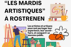 Mardis Journée artistique à Rostrenen